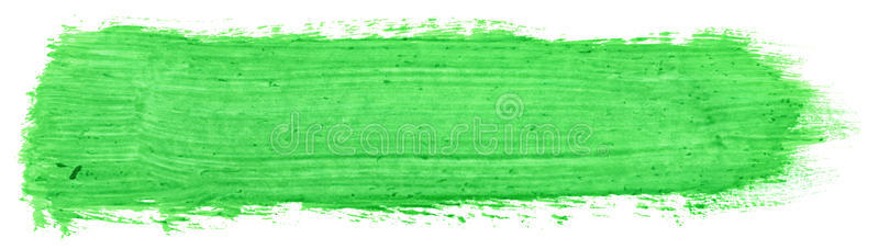 绿色的水粉笔