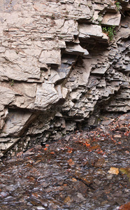 地质 喀尔巴阡山 古老的 腐蚀 岩石 高地 砾石 卵石 矿物