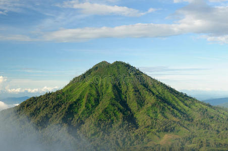 亚洲 风景 旅行 伊金 美女 火山 目的地 自然 卡瓦 假日