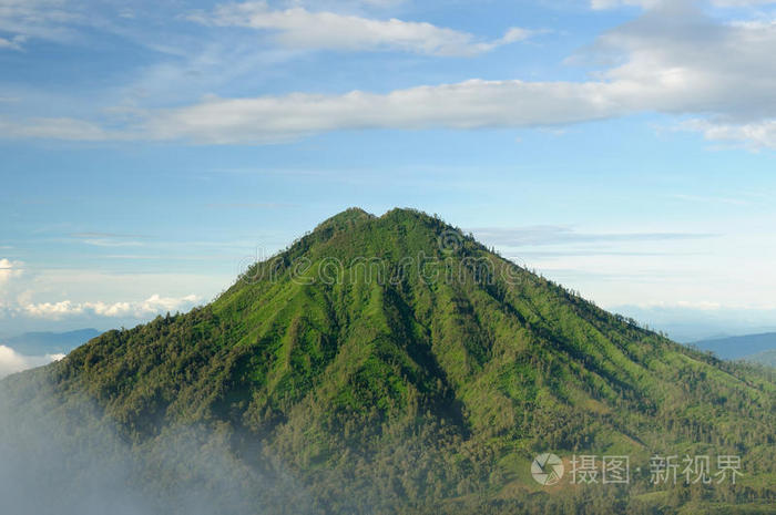 亚洲 风景 旅行 伊金 美女 火山 目的地 自然 卡瓦 假日