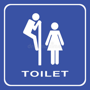 偶像 身体 休息 性别 要素 进入 插图 厕所 无障碍 男人