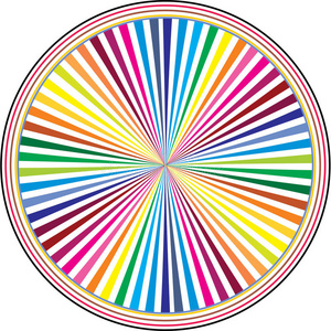 彩虹圈圈图片