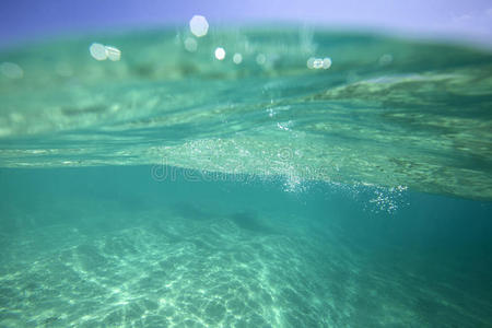 液体 海的 海洋 涟漪 闪耀 颜色 泻湖 自然 荡漾 夏天