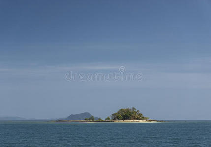 泰国南部美丽的海景。 旅行