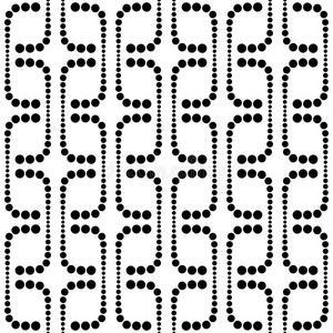 半色调 格子 单色 织物 几何学 网格 要素 巴普 曲线