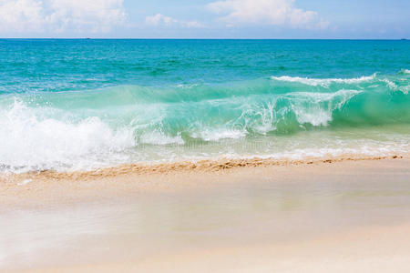 海洋 美丽的 热的 加勒比 海湾 夏天 自然 地平线 太阳