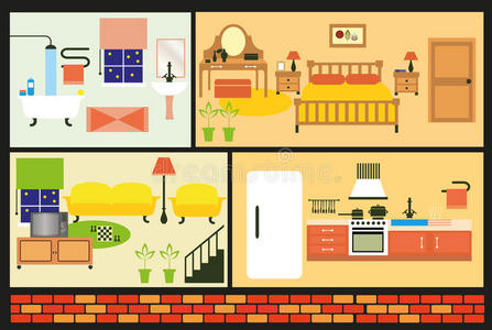 卡通家庭住宅照片