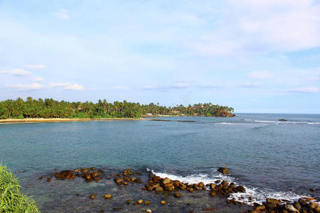 海岸地区米丽莎，斯里兰卡