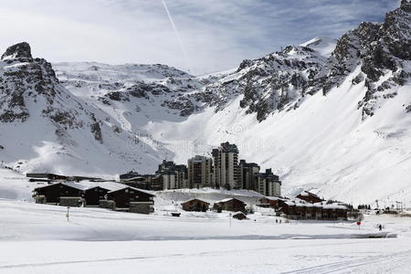 自然 萨沃伊 寒冷的 欧洲 阿尔卑斯山 求助 照片 电缆