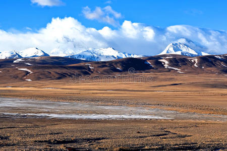 喜马拉雅山景观