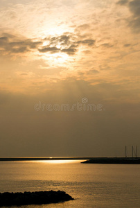 天空 风景 日落 热那亚 假期 旅行 海景 假日 巡航 意大利