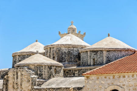 帕福斯的阿吉亚帕斯克维教堂。 塞浦路斯