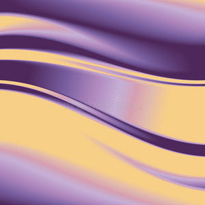 抽象的彩色波浪。 光栅。 8