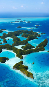 海岸线 岛屿 海滩 托普 目的地 旅游 密克罗尼西亚 横幅
