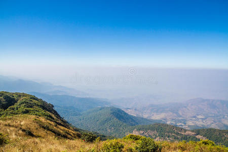 目的地 公园 风景 平底锅 丘陵 美女 小山 森林 全景