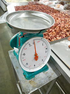 称重的食物图片