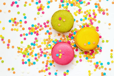 美味的 粉红色 法国人 蛋糕 美食家 杏仁饼 饼干 分类