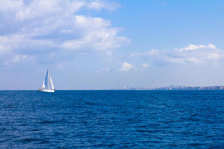 假日 美女 风景 自然 奢侈 海的 海滩 船长 自由 浪漫的