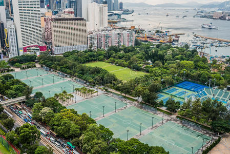 香港铜锣湾维多利亚公园