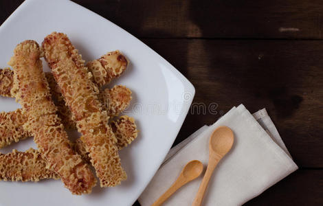 油炸香蕉片高棉风格