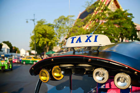 泰国 简单的 汽车 城市 运输 泰语 摩托车 旅行 曼谷