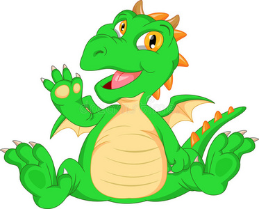 可爱卡通小恐龙图片