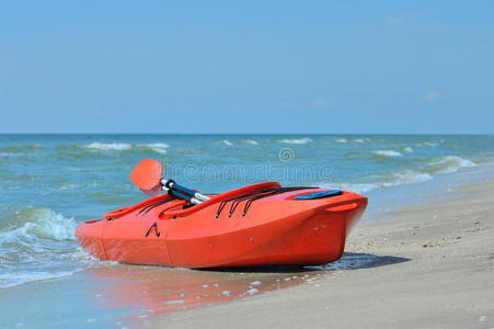 沙滩皮划艇