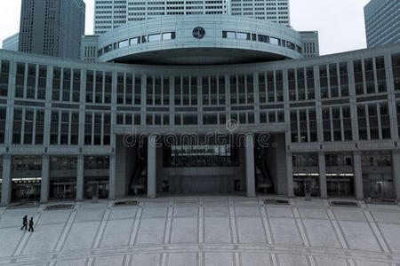 东京都政府大厦东京都政府大楼从政府大楼看东京商业和文化概念