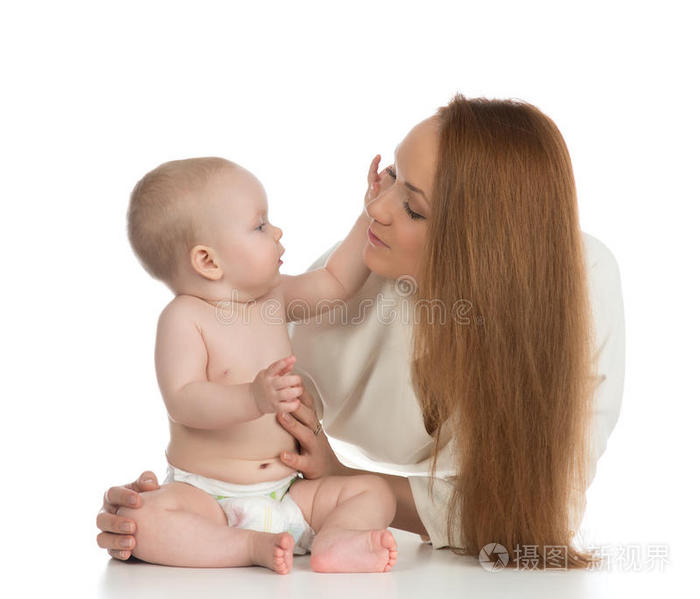 女儿 俄语 婴儿 制作 美丽的 母亲 家庭 可爱的 小孩