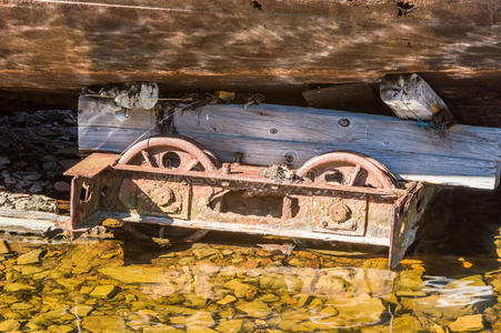 金属 沉船事故 危险 环境 沉船 阳光 支持 自然 古老的