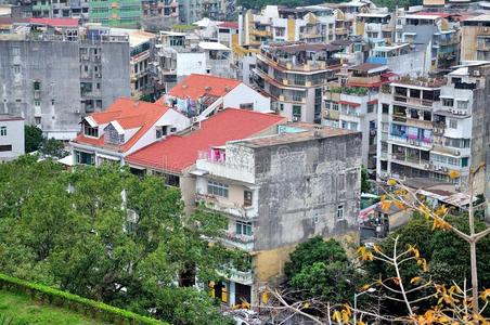 瓷器 高的 攀登 澳门 要塞 旅游业 亚洲 城市 建筑 旅行者