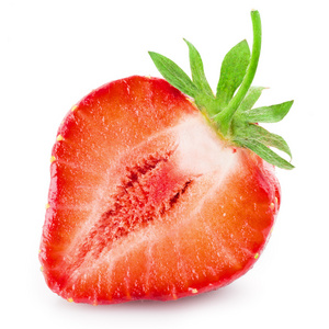 草莓一号的一半全草莓和一半白底