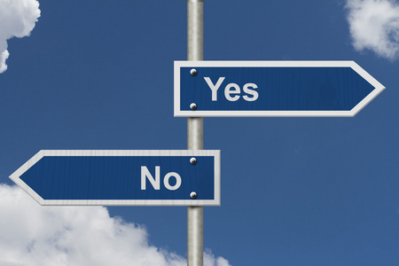 yes 和 no 之间决定照片