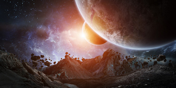 巨大小行星图片