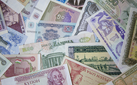 国际银行纸币图片