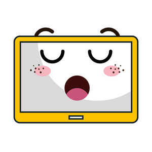 卡哇伊卡通平板电脑