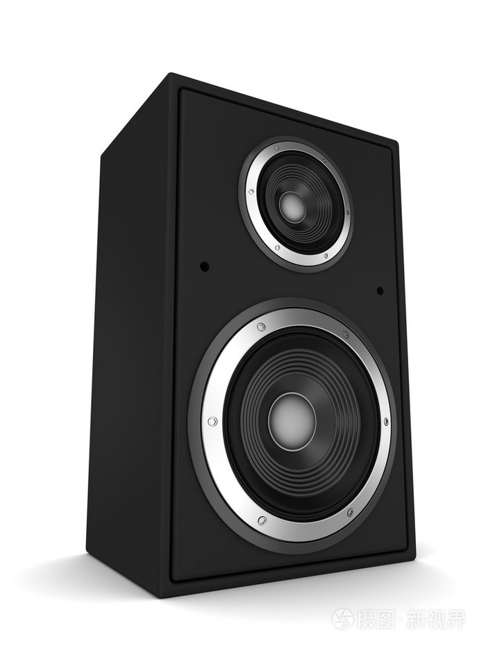 单个扬声器3d图