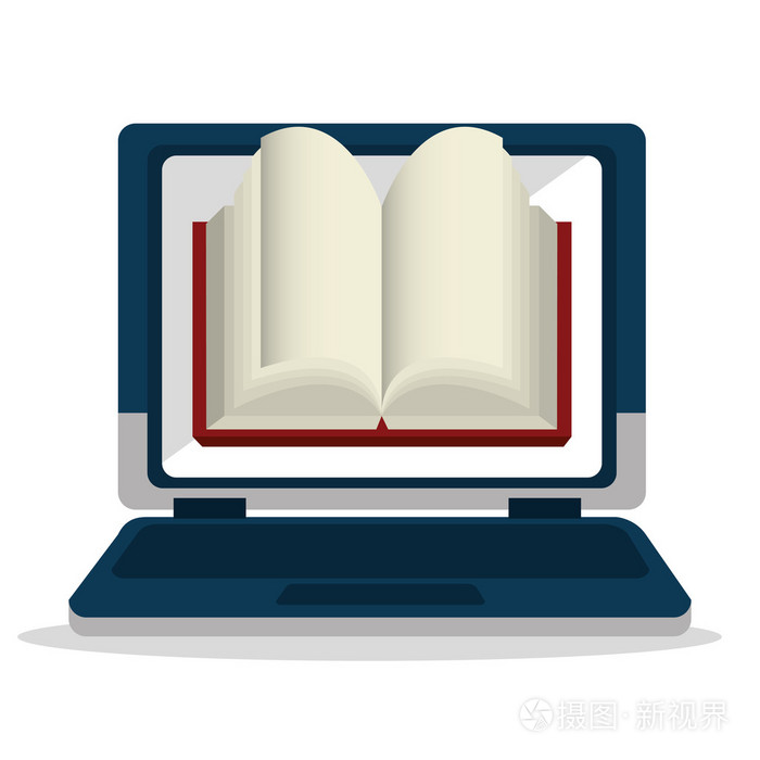 卡通学习在线电子书设计分离