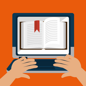 卡通学习在线电子书设计分离