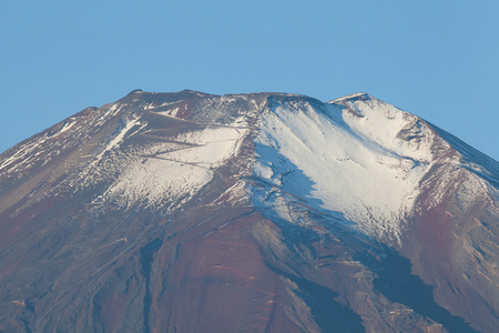 山富士山顶照片