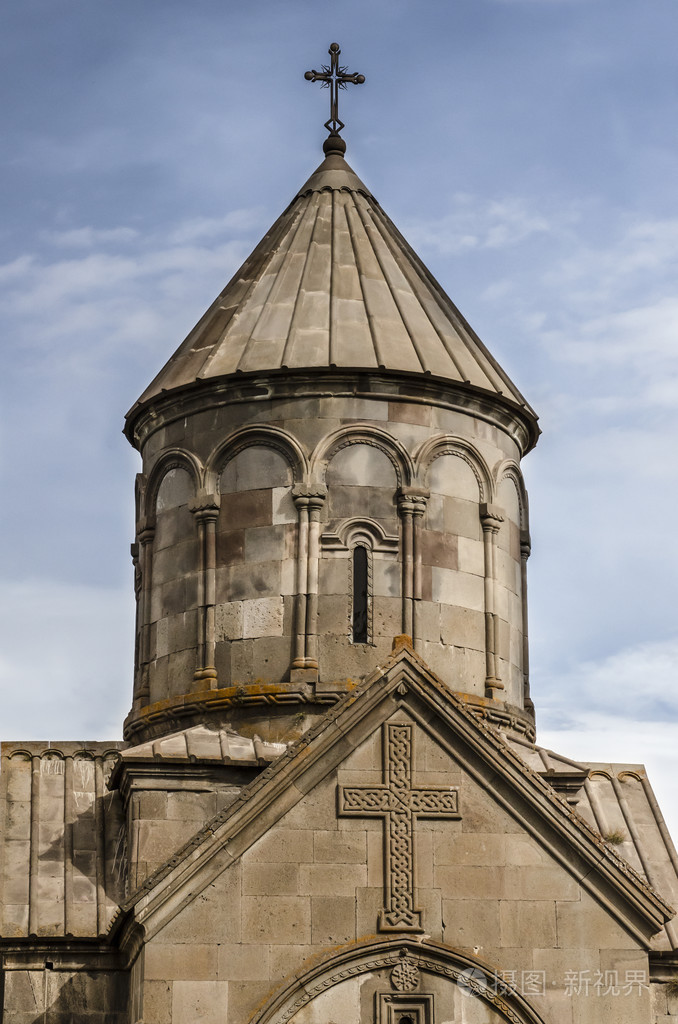 复杂的亚美尼亚老修道院
