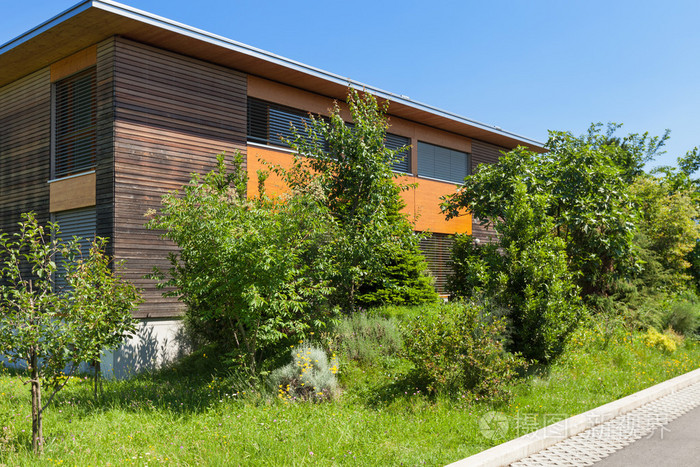 生态的房子在户外