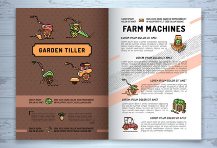 农业公司宣传产品手册图片