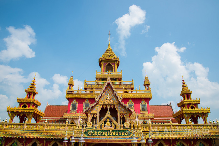 在泰国的寺庙