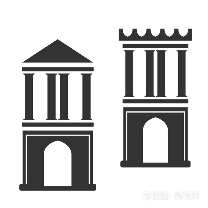 历史建筑符号