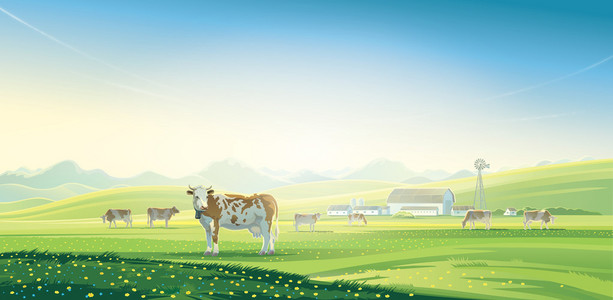 畜牧业海报图片