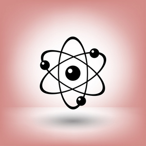 象形文的原子设计插画