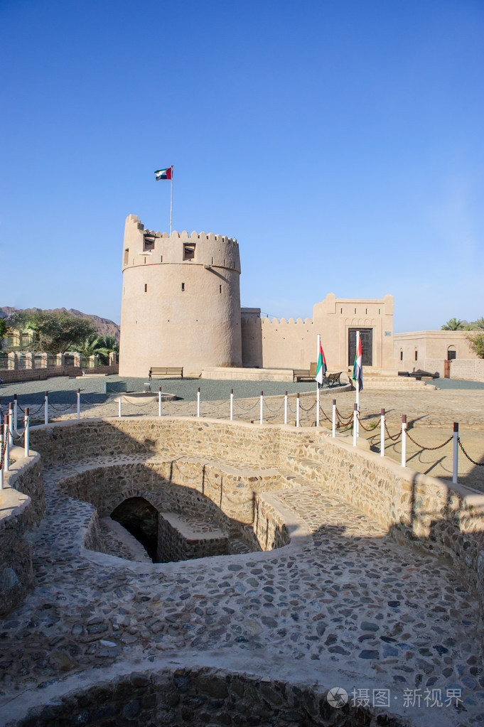 查看旧堡在阿联酋富查伊拉