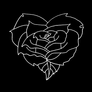 玫瑰在黑色的背景上. 玫瑰花照片