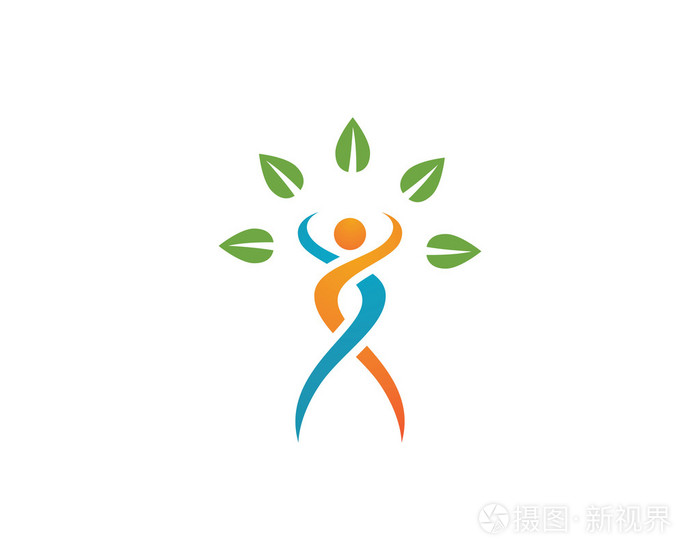健康标志模板